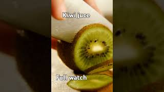 Kiwikiwigreenavokadkiwijuicehow do make kiwi juce [upl. by Enrique299]