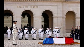 Marche funèbre de Chopin  Hommage national au caporalchef Maxime Blasco [upl. by Eilagam]