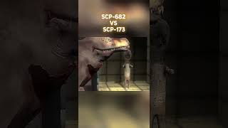 SCP173 VS SCP682😨😰 scp scp173 scp682 [upl. by Aileen]