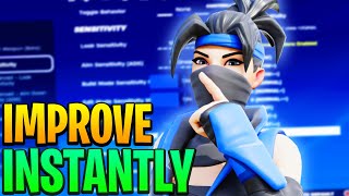 How to IMPROVE 10x Faster on Controller INSTANTLY  Tips and Tricks for 0 DELAY ON FORTNITE [upl. by Driscoll]