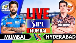 IPL 2024 Live MI vs SRH Live Match  IPL Live Score amp Commentary  Mumbai vs Hyderabad Live Match [upl. by Muir189]