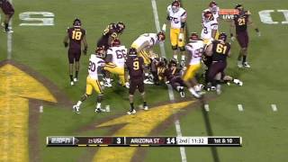 Vontaze Burfict vs USC 2011 [upl. by Teahan561]