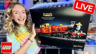 🔴 BIG TRAIN IS HERE Building LEGO Harry Potter HOGWARTS EXPRESS 76405 [upl. by Mendes]