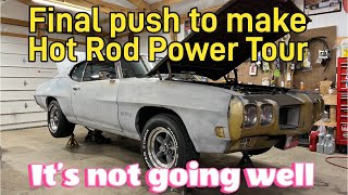 Final push to make power tour isn’t going well hotrodpowertour 1970gto rattymusclecars [upl. by Nitsud722]