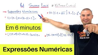 COMO RESOLVER EXPRESSÕES NUMÉRICAS  EM 6 MINUTOS [upl. by Goldwin22]