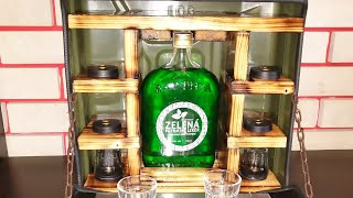 Jerrycan Bar Jerry can bar Canister Bar Alcohol cabinet DIY [upl. by Nylg]