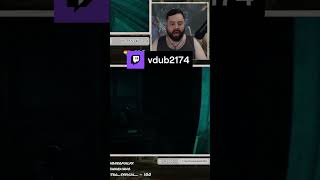 RIP Vdub  Twitch jumpscare scary indiehorror indiehorrorgame horror twitchclips [upl. by Anoniw326]