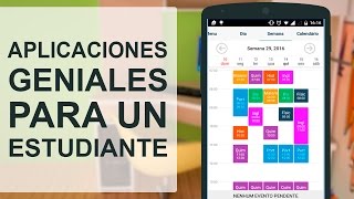 Aplicaciones geniales para estudiantes [upl. by Bilek]