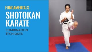 Fundamentals of Shotokan Karate  Combination Techniques [upl. by Grefer]