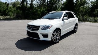 2012 MercedesBenz ML63 AMG Performance Package  WINDING ROAD POV Test Drive [upl. by Erdda]