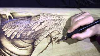 pyrography project 61 [upl. by Enilrahc]