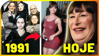 30 ANOS DEPOIS de A FAMÍLIA ADDAMS 1991 vs HOJE Antes e Depois ATUALIZADO [upl. by Durgy769]