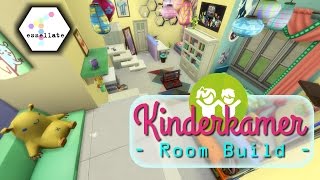 Sweet Sibling Suite  Sims 4 Kinderkamer Accessoires Room Build [upl. by Eelrebma]