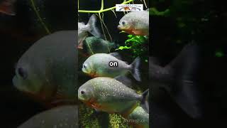 Piranha Attack Scary facts you need to know🐟💥Piranha AnimalFacts AmazonRiver DangerousAnimals [upl. by Neelat]