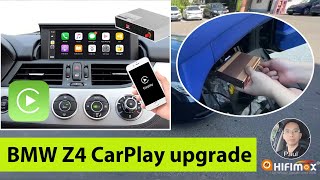 BMW Z4 E89 CIC Wireless CarPlay Android Auto Installation Tutorial BMW Z4 CarPlay retrofit upgrade [upl. by Rebmik324]