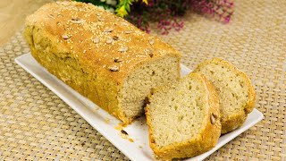 Nothing But OATS and WATER I Bake This BREAD Every Day Simple and Healthy [upl. by Notsur]