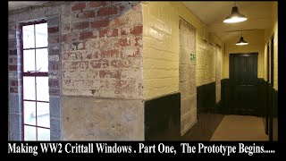 Making WW2 Crittall Windows  Part One The Prototype Begins [upl. by Flosser]