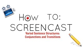 Varied Sentence Structures Conjunctions and Transistions [upl. by Oinotna]