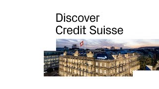 Discover Credit Suisse [upl. by Notseh]