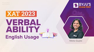 XAT 2023  English Usage for XAT Verbal Ability Section  XAT 2023 Exam xatexam [upl. by Devitt]