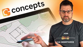 How to Use Concepts Apps Live Snap and Custom Grids [upl. by Ennaeed]