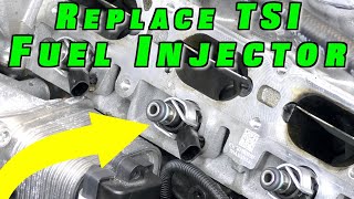 Fuel Injector Replacement VWAudi TSI Engines [upl. by Anairdna]