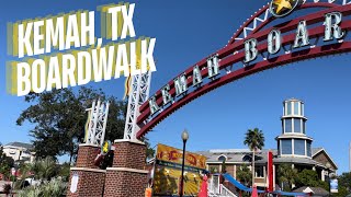 Exploring Kemah Boardwalk and eating at Landry’s Seafood [upl. by Slotnick]