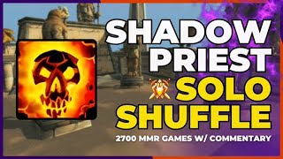 r1 Spriest 2700 Solo Shuffle Commentary [upl. by Airenahs]