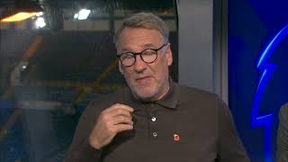 PAUL MERSON ON CHELSEA 11 ARSENAL DRAW [upl. by Ecyar]