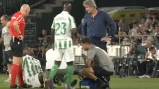 Lesión de William Carvalho con el Betis qué tiene y cuándo vuelve a jugar  lesion william carvalho [upl. by Adiv]