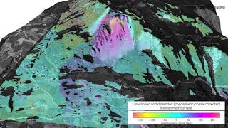 BrienzBrinzauls GR Repeatpass LBand SAR interferometry [upl. by Etnohc]