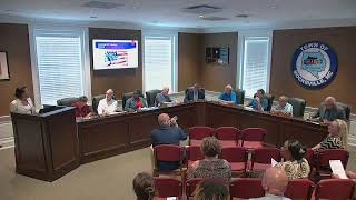 June 4 2024 Mocksville Town Board Meeting [upl. by Aztirak70]