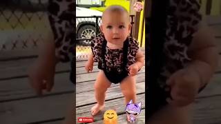 Dum dum dum dika dika  dig diga  babydance shorts shortsfeed [upl. by Studnia]