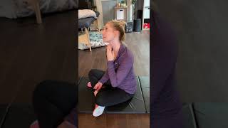 Myofascial Release for the scalene muscles  Fix your neck pain fast [upl. by Notsej]