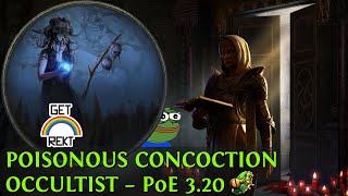 HC SSF Poisonous Concoction Occultist leaguestarter  Act 6 to 10 [upl. by Ordnagela703]