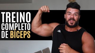 TREINO P BÍCEPS COMPLETO EM CASA EM 10 MINUTOS [upl. by Lorn116]