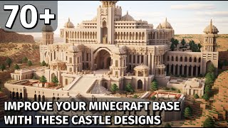 Improve Your Base With These Castle Designs for Survival Minecraft [upl. by Gula770]