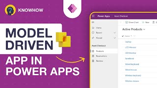 How to Create Modeldriven App in Power Apps using Dataverse Tables [upl. by Cos913]