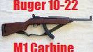 Ruger 1022 Conversion into M1 Carbine [upl. by Mala]