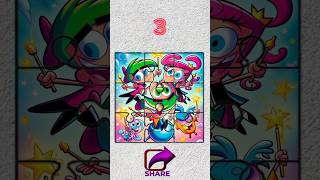 Which one is correct fairly odd parents shorts animationart puzzle [upl. by Urien]