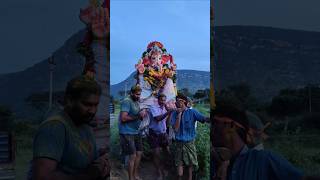 Ganesh nimarjanam day ganeshchaturthi shorts viralvideo vlog village youtubeshorts youtube [upl. by Marlea]