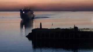 LLEGADA del barco SILVIA ANA de BUQUEBUS a Colonia desde el ELADIA ISABEL TURISMO URUGUAY [upl. by Varipapa]