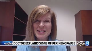 Doctor explains signs of perimenopause [upl. by Race688]