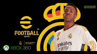 Patch pes 2025 Xbox 360 mod real madrid link media fire [upl. by Anayrb]