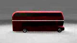 A 3D view of Autocars new Routemaster bus the RMXL  by Autocarcouk [upl. by Jeroma]