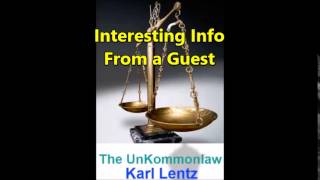 030  Karl Lentz  Interesting Info From a Guest [upl. by Ashli]