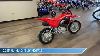 2025 Honda Crf110f H03719 [upl. by Boyt364]