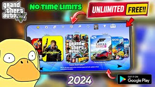 Play Pc Games On Mobile 2024  Unlimited Time Cloud Gaming App  Free Cloud Gaming App [upl. by Eliathan]