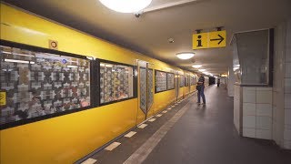 Germany Berlin UBahn ride from Moritzplatz to Jannowitzbrücke [upl. by Zoltai]