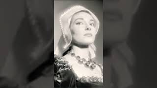 Maria Callas Anna Bolena Live 1962 [upl. by Nylrehc]